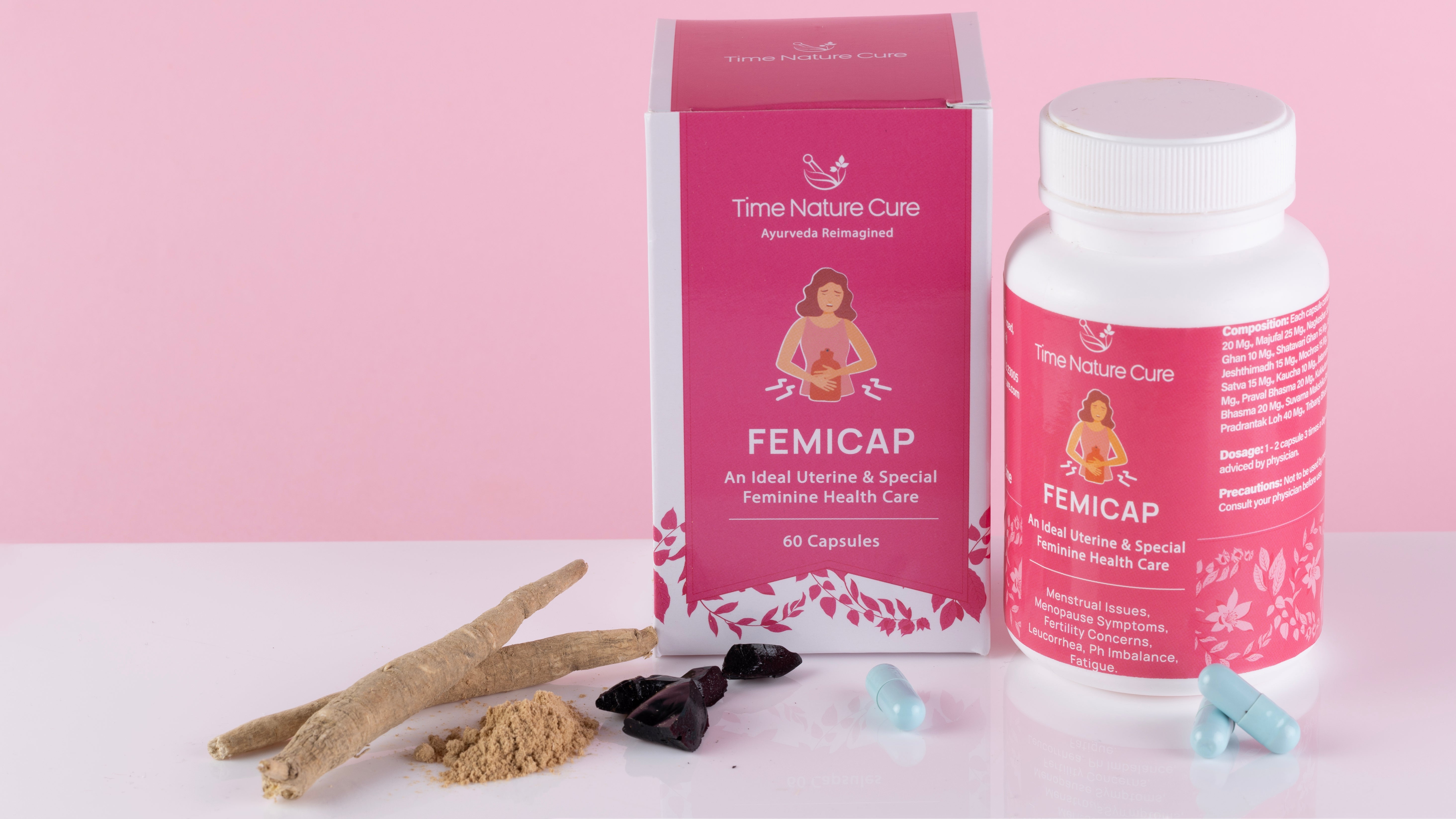 Femicap Solves Hormones, Stress & Period Problems Naturally