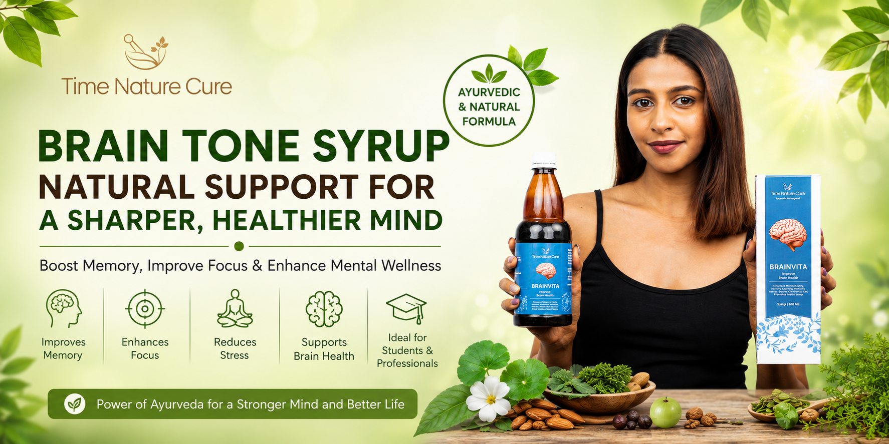Brain Tone Syrup: A Complete Guide to Improving Brain Power, Focus, and Mental Wellness Naturally