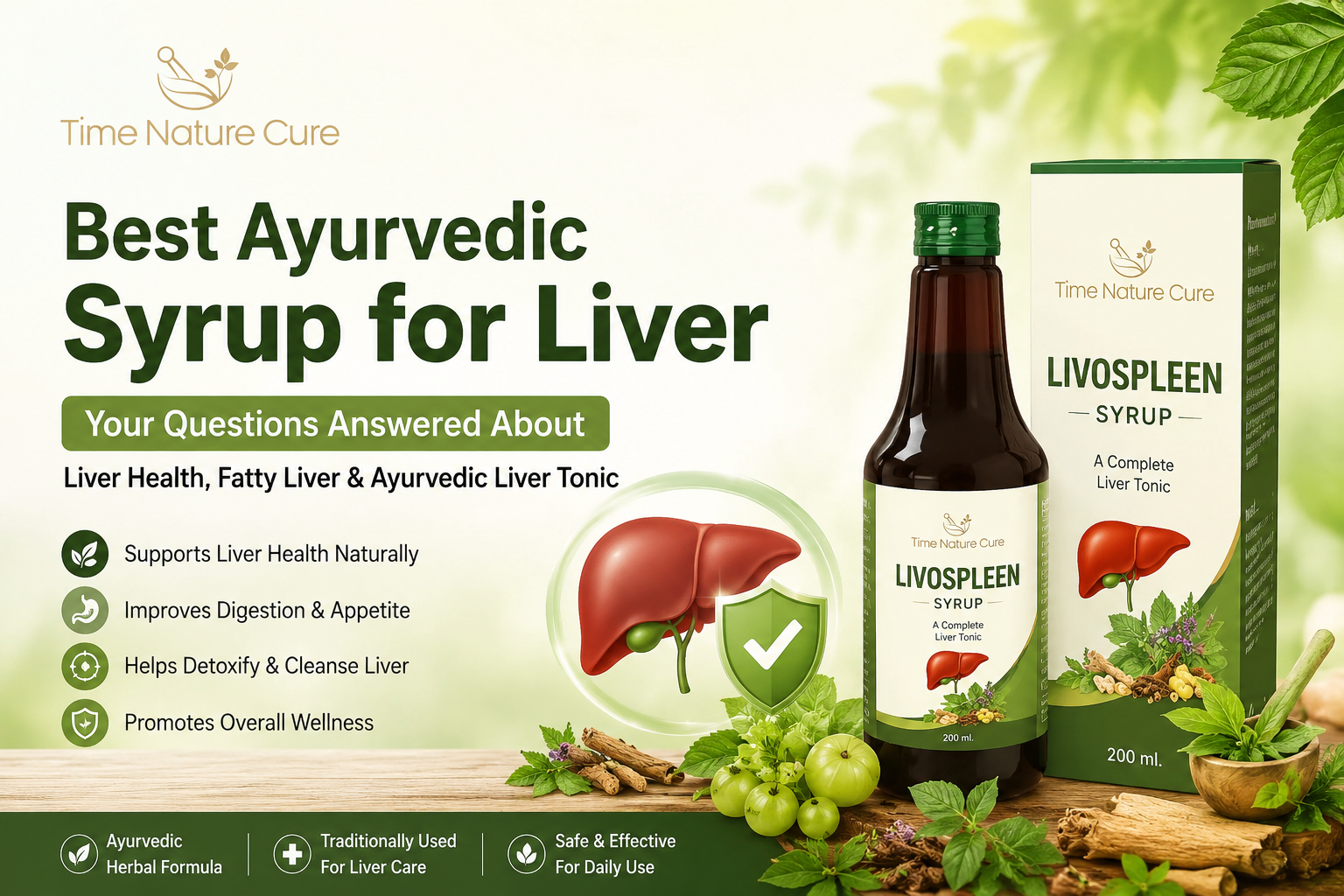 Best Ayurvedic Syrup for Liver: Your Questions Answered About Liver Health, Fatty Liver & Ayurvedic Liver Tonic