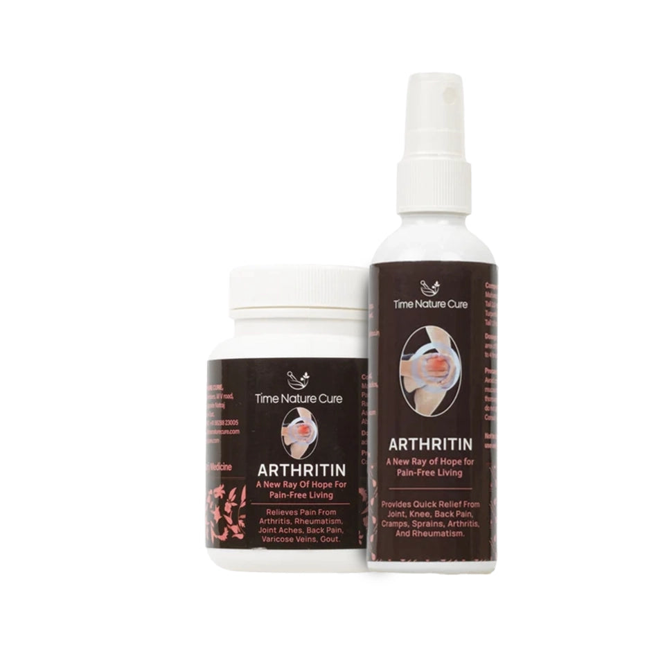 Arthritin Capsule + Arthritin Pain Relief Spray Combo | Joint Pain, Stiffness & Inflammation Support