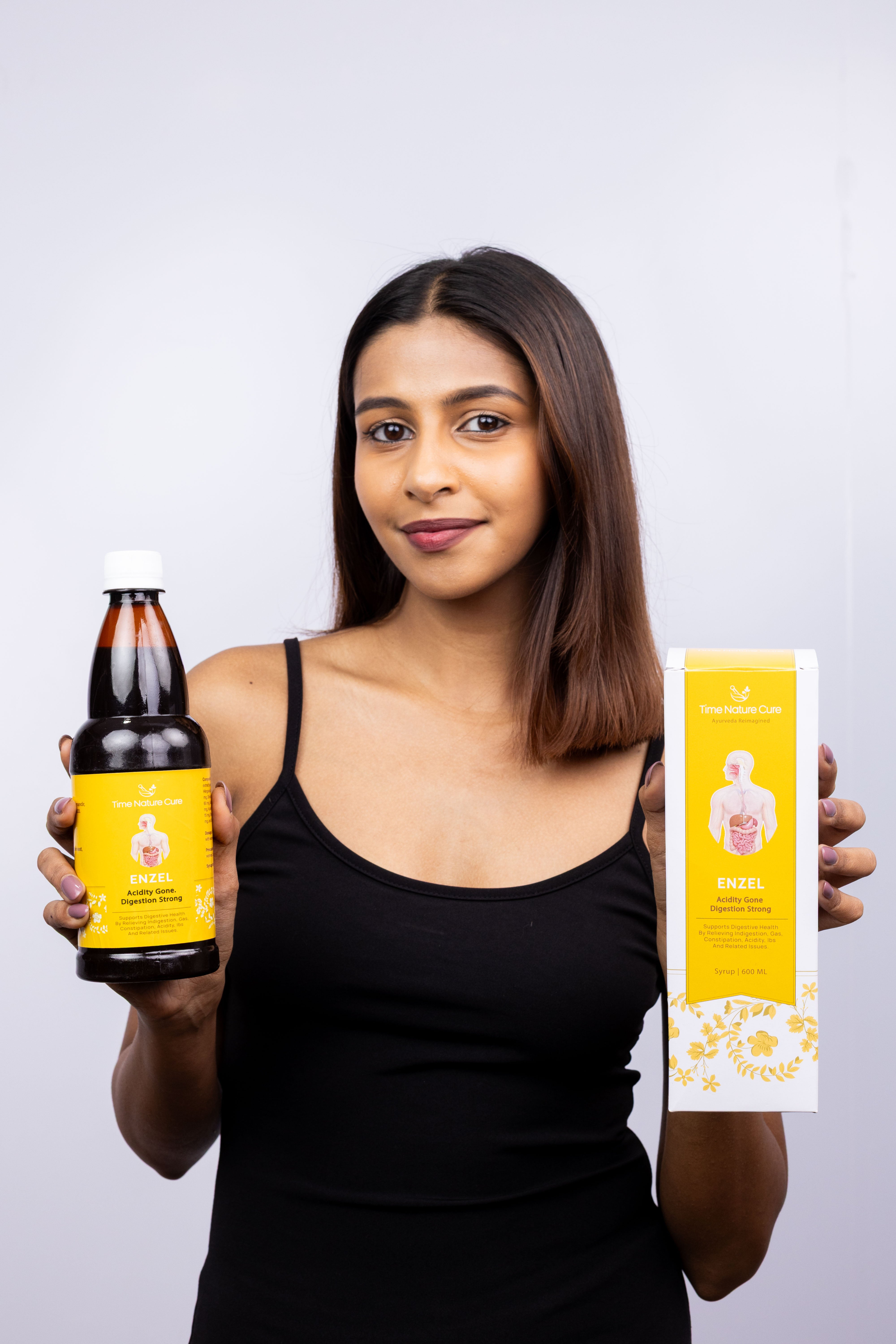 Enzel Syrup - Acidity Gone, Digestion Strong