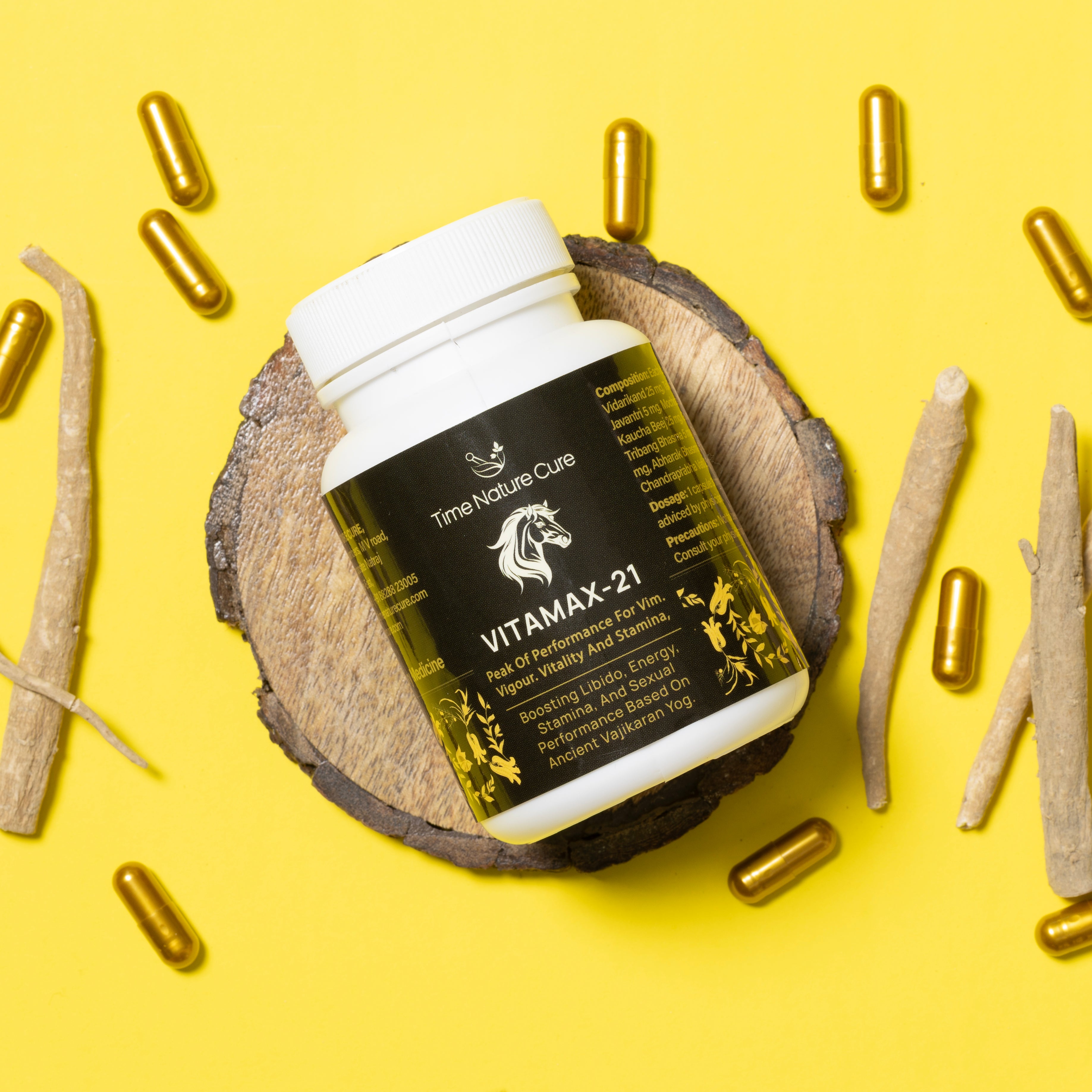 Vitamax 21 Capsule - Peak of Performance for Vim Vigour & Vitality