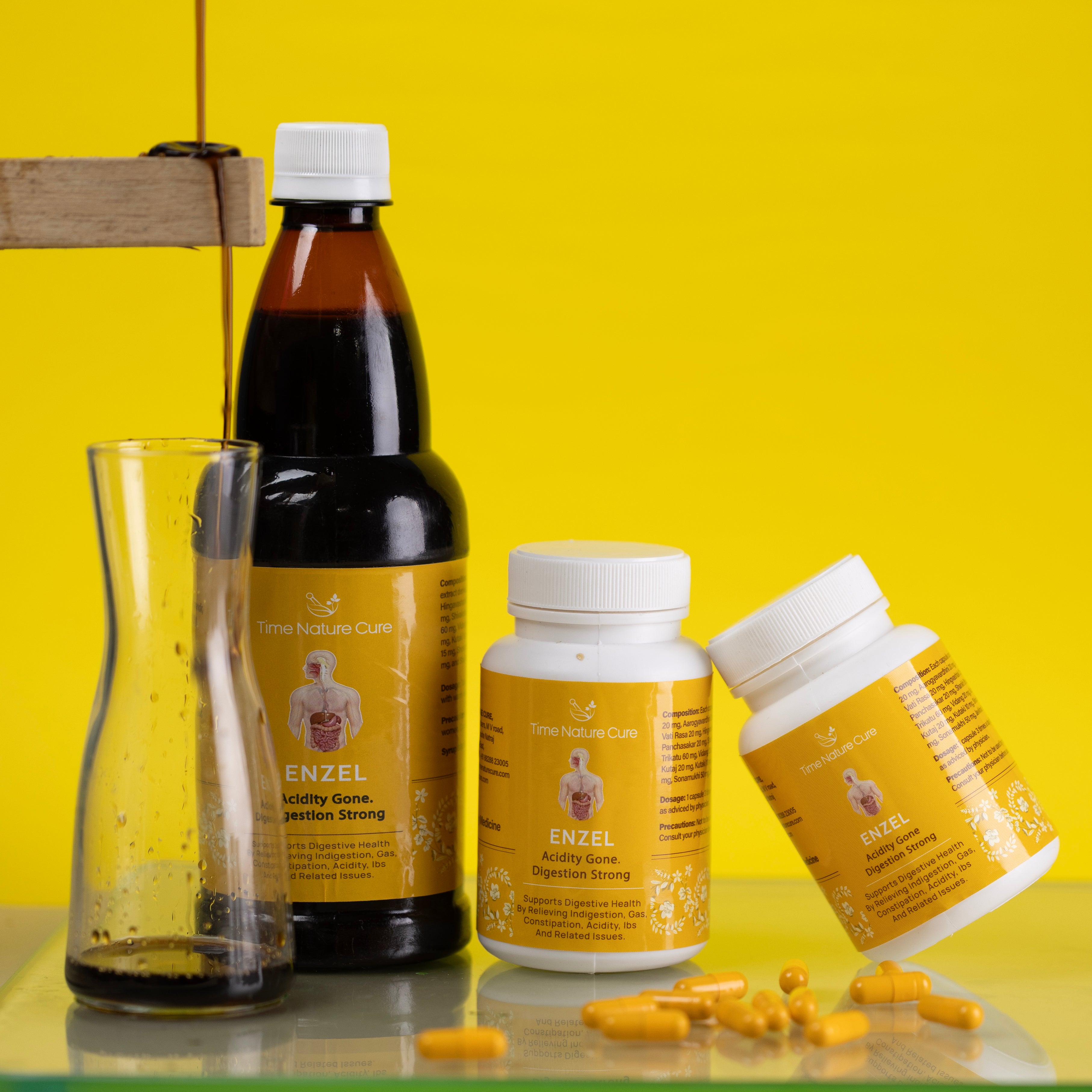 Enzel Syrup - Acidity Gone, Digestion Strong